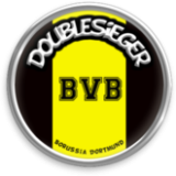 Vereinswappen von Doublesieger BVB